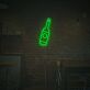 Flasche Bier LED-Neonschild für Bar und Restaurant
