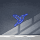 Kolibri LED-Neonschild Wohnzimmer Schlafzimmer
