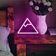 Bergsymbol LED-Neonschild für Schlafzimmer und Wohnzimmer