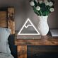Bergsymbol LED-Neonschild für Schlafzimmer und Wohnzimmer
