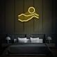 Sonnenuntergang über Hügeln LED-Neonschild Schlafzimmer Wohnzimmer