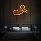 Sonnenuntergang über Hügeln LED-Neonschild Schlafzimmer Wohnzimmer