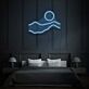 Sonnenuntergang über Hügeln LED-Neonschild Schlafzimmer Wohnzimmer
