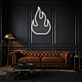 Flamme Symbol LED-Neonschild für Wohnzimmer oder Bar