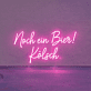 Noch ein Bier! Kölsch LED-Neonschild für Bar Kneipe