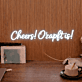 Cheers! O'zapft is! LED-Neonschild für Bar und Oktoberfest
