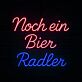 Noch ein Bier Radler LED-Neonschild für Bar und Kneipe