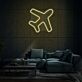 Flugzeug LED-Neonschild für Wohnzimmer oder Büro