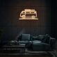 Campingbus LED-Neonschild für Wohnzimmer oder Campingplatz