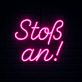 Stoß an! LED-Neonschild für Bar Party