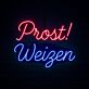 Prost! Weizen LED-Neonschild für Bar und Brauerei