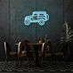 Geländewagen LED-Neonschild für Wohnzimmer und Bar