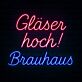 Gläser hoch! Brauhaus LED-Neonschild für Bar Brauerei