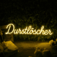 Durstlöscher LED Neonschild für Bar und Küche