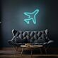 Flugzeug LED-Neonschild Wohnzimmer Büro