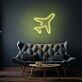 Flugzeug LED-Neonschild Wohnzimmer Büro