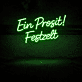 Ein Prosit! Festzelt LED-Neonschild für Oktoberfest Bierhalle