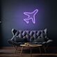 Flugzeug LED-Neonschild Wohnzimmer Büro