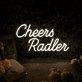 Cheers Radler Neon Schild für Bar und Kneipe