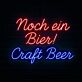Noch ein Bier! Craft Beer LED-Neonschild für Bar und Brauerei