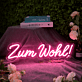 Zum Wohl! LED-Neonschild für Bar und Restaurant