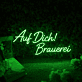 Auf Dich! Brauerei LED-Neonschild für Bar und Brauerei