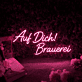 Auf Dich! Brauerei LED-Neonschild für Bar und Brauerei
