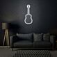 Akustikgitarre LED-Neonschild für Wohnzimmer oder Musikstudio