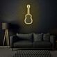 Akustikgitarre LED-Neonschild für Wohnzimmer oder Musikstudio