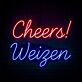 Cheers! Weizen LED-Neonschild für Bar Brauerei