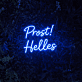 Prost! Helles LED-Neonschild für Bar und Brauerei