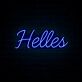 Helles“ LED-Neonschild Wandlampe für Biergarten, Festzelt und Oktoberfest