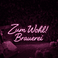 Zum Wohl! Brauerei LED-Neonschild für Bar und Brauerei