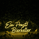Ein Prosit! Bierkeller LED-Neonschild für Bar und Bierkeller
