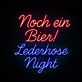 Noch ein Bier! Lederhose Night LED-Neonschild für Bar Party