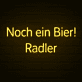 Noch ein Bier! Radler LED-Neonschild für Bar und Restaurant