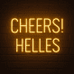 CHEERS! HELLES LED-Neonschild für Bar und Brauerei
