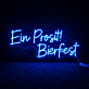 Ein Prosit! Bierfest LED-Neonschild für Bar und Festival
