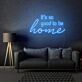 it's so good to be home LED-Neonschild Wohnzimmer Hausdekoration