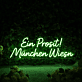 Ein Prosit! München Wiesn LED-Neonschild für Oktoberfest Biergarten