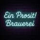 Ein Prosit! Brauerei LED-Neonschild für Bar Brauerei