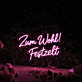 Zum Wohl! Festzelt LED-Neonschild für Festival Bar