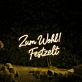 Zum Wohl! Festzelt LED-Neonschild für Festival Bar