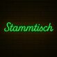 Stammtisch LED-Neonschild für Bar und Restaurant