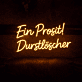Ein Prosit! Durstlöscher LED-Neonschild für Bar Biergarten