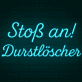 Stoß an! Durstlöscher LED-Neonschild für Bar Club