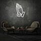 betende Hände LED-Neonschild Wohnzimmer Lounge