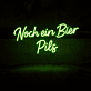 Noch ein Bier Pils LED-Neonschild für Bar und Kneipe