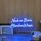 Noch ein Biern München Wiesn LED-Neonschild für Bar und Festival