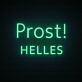 Prost! HELLES LED-Neonschild für Bar Brauerei